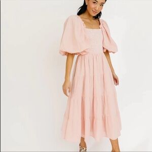 Shop Zoco Scout Puff Sleeve // Pink